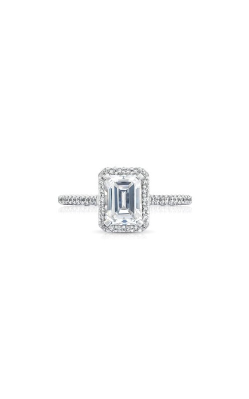 Platinum Sidestone Engagement Ring