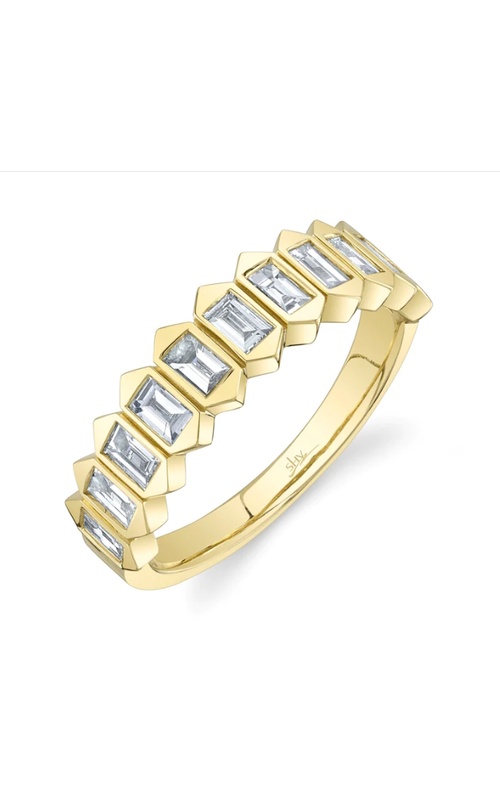 14K Yellow Gold Diamond Ring