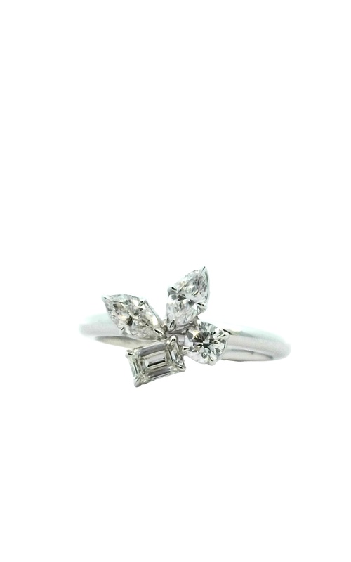18K White Gold Diamond Ring