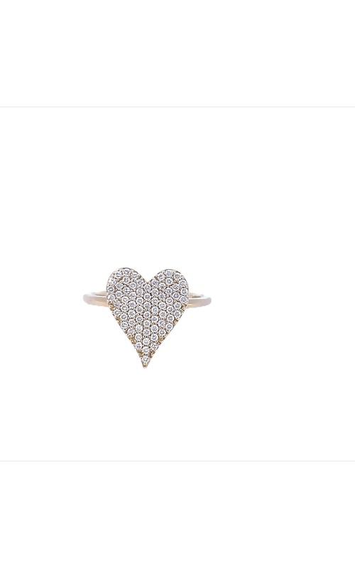 14K Yellow Gold Diamond Ring