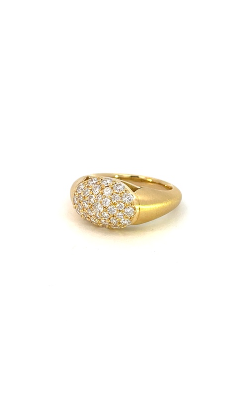 18K Yellow Gold Diamond Ring