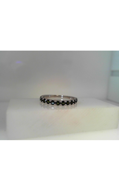 14K White Gold Gemstone Ring