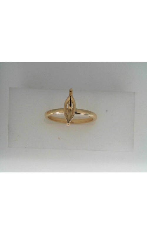 14K Yellow Gold Solitaire Ring