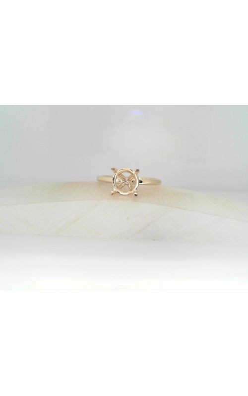 14K Yellow Gold Solitaire Ring