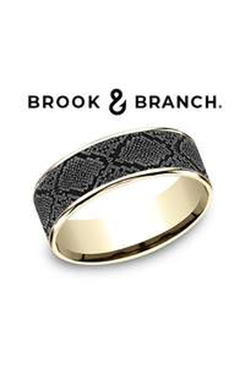 Benchmark Gold Wedding Bands - Men CFT6075171GTA14KY10