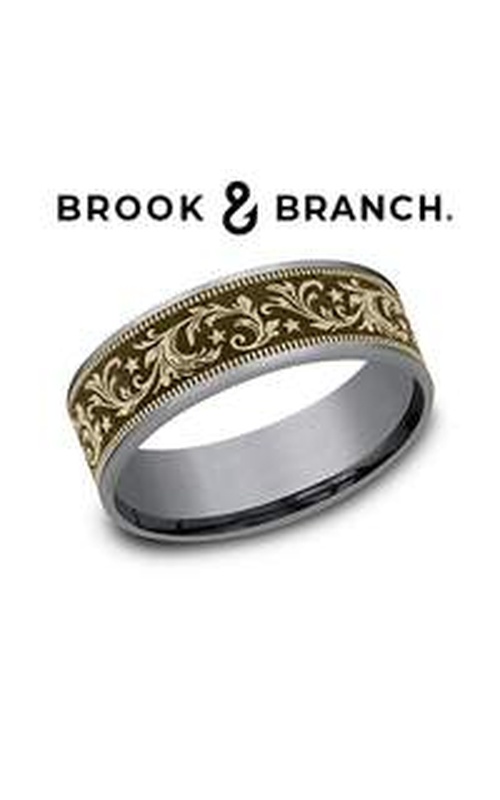 Benchmark Gold Wedding Bands - Men CFT6375133GTA14KY10