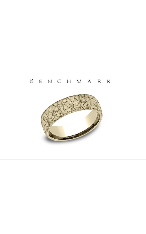 Benchmark Gold Wedding Bands - Men EUCF846579314KY10
