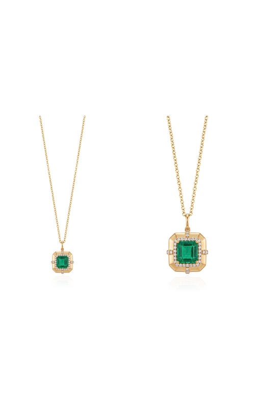 Colored Stone Necklace JP0249-EMY
