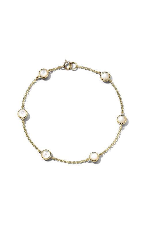 18K Yellow Gold Gemstone Bracelet