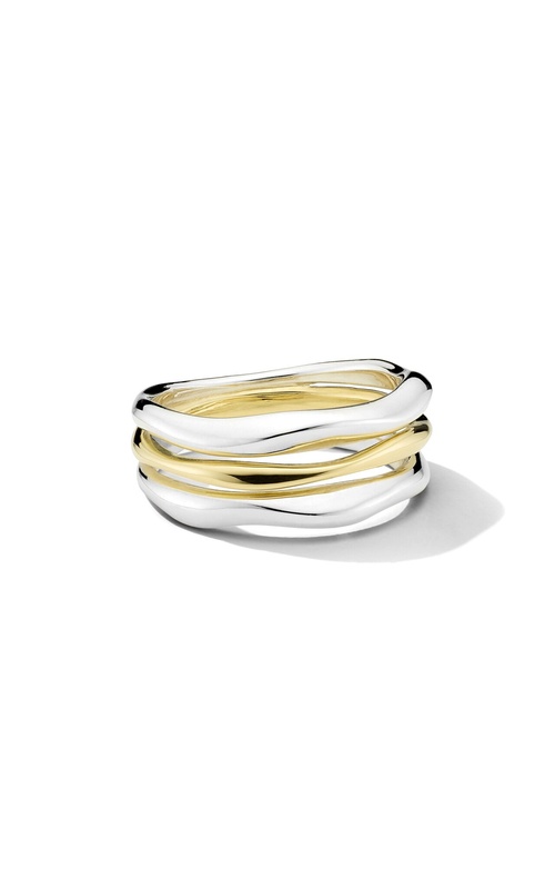 18K Yellow Gold Metal Ring