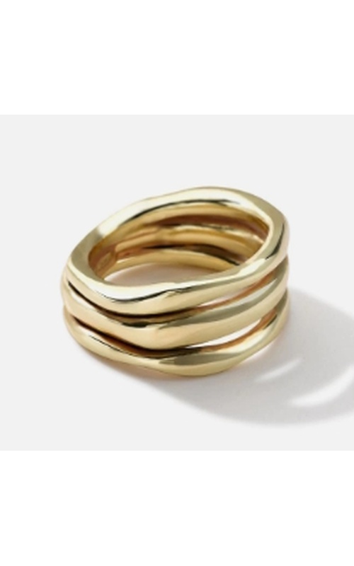 18K Yellow Gold Metal Ring