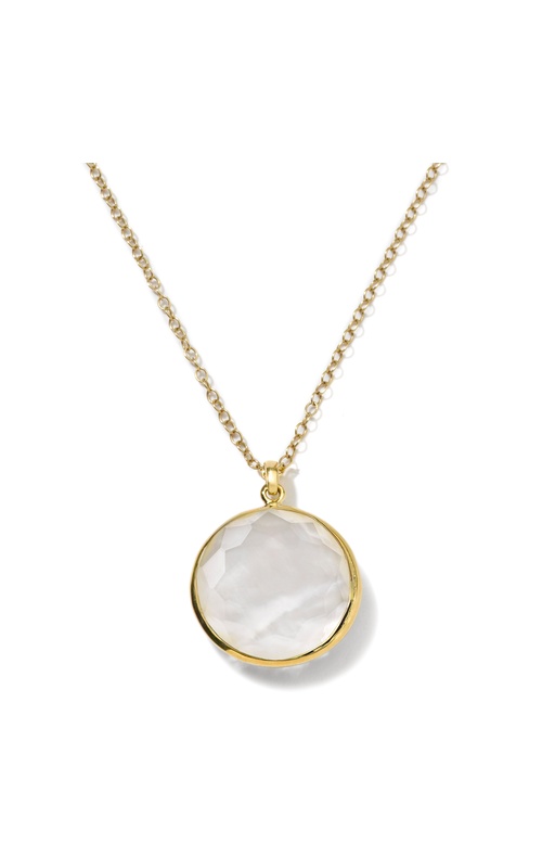 Colored Stone Necklace GN197DFMOP