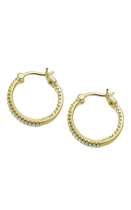 ELLE ( Paris 1901) Silver Earrings E0824
