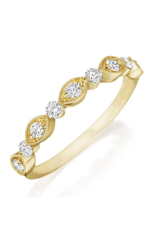 Henri Daussi Diamond Wedding Bands - Women R37-3HZ6.5B-16