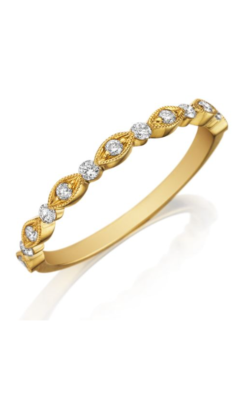 Henri Daussi Diamond Wedding Bands - Women R26-3HA6.75