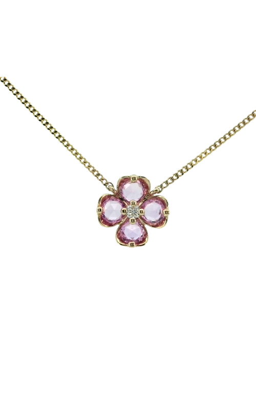 Colored Stone Necklace N5668A-PS