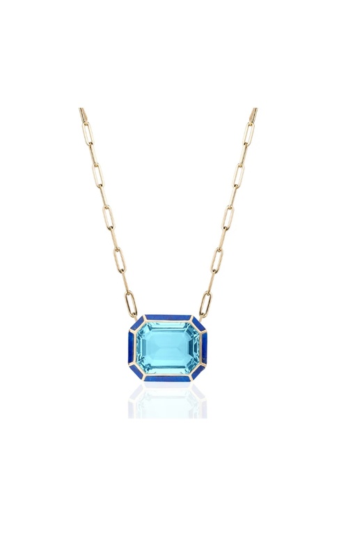 Colored Stone Necklace JP0227-BTLPY