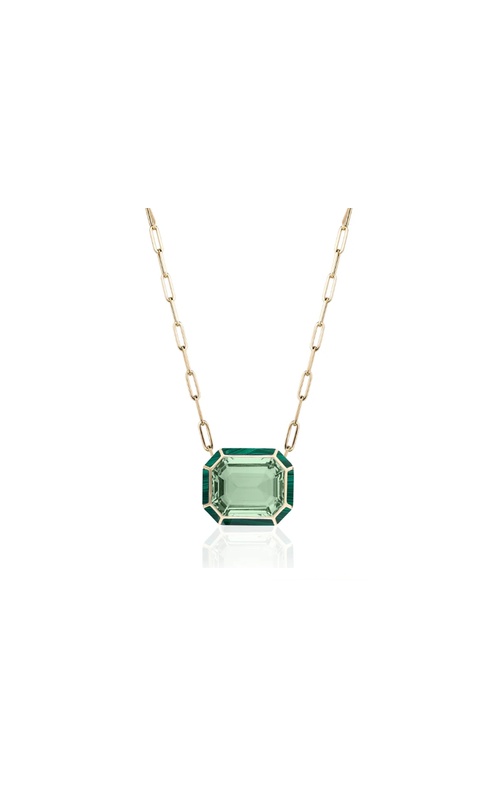 Colored Stone Necklace JP0227-PSMCY