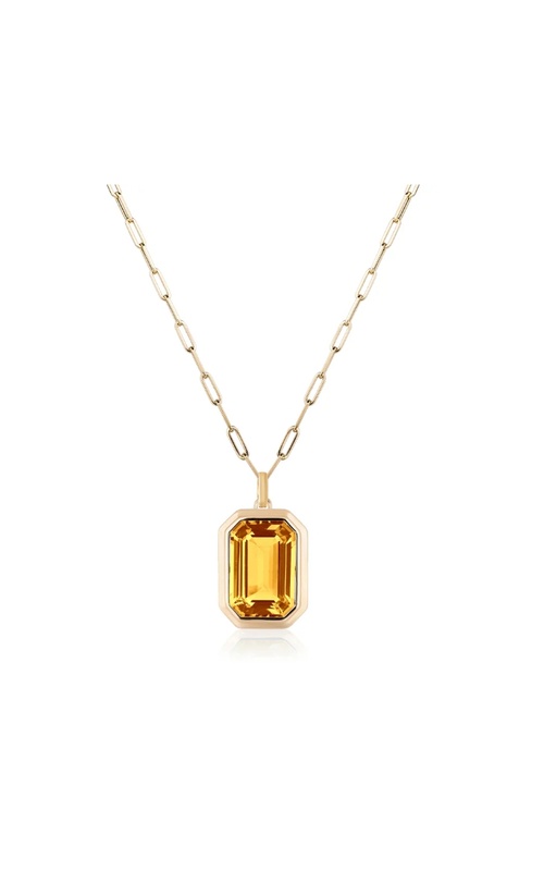 Colored Stone Necklace JP0126-CT-Y