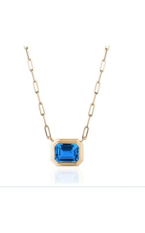 Colored Stone Necklace JP0125-LBTY