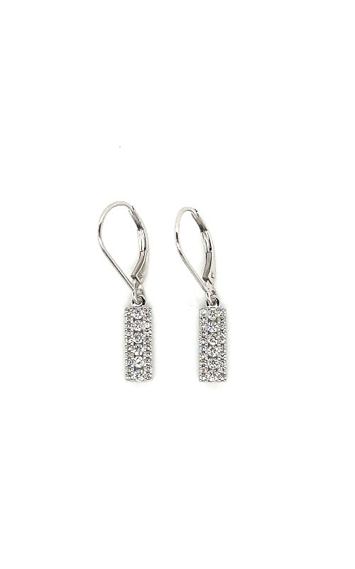 Marry Ann Diamonds Earring  ER11063-4W89  - 14K White Gold