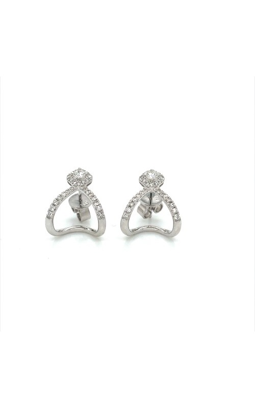 Marry Ann Diamonds Earring  ER10619-4WH89  - 14K White Gold