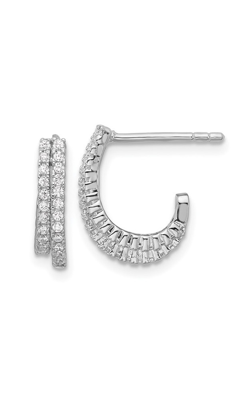 Rottermond Signature Earring  QE18084  - Sterling Silver (925)