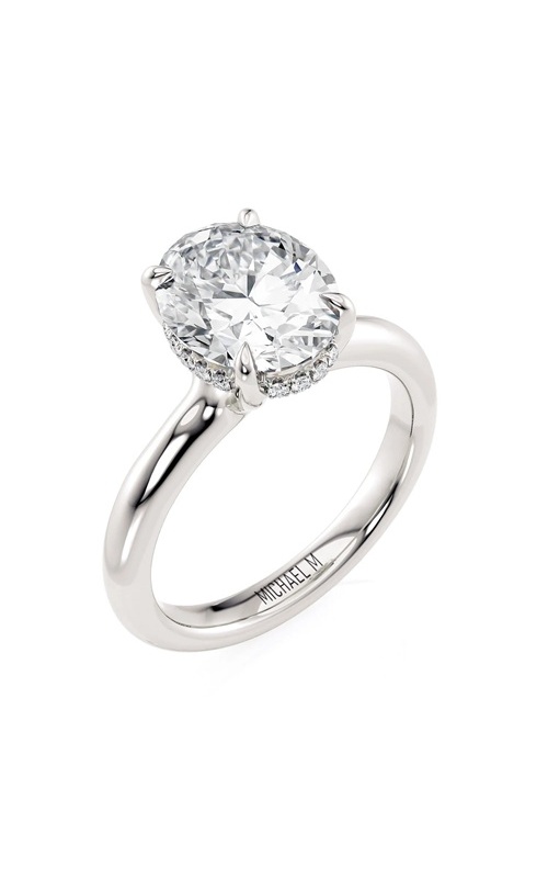 Michael M Engagement Ring  R812-3-OV