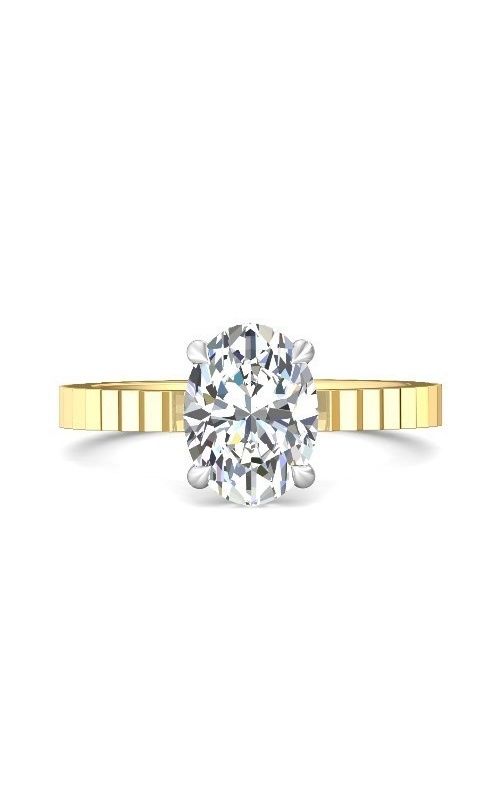 Martin Flyer Engagement Ring  DERS44XSRTTYQ-F-9.7-7.2OV