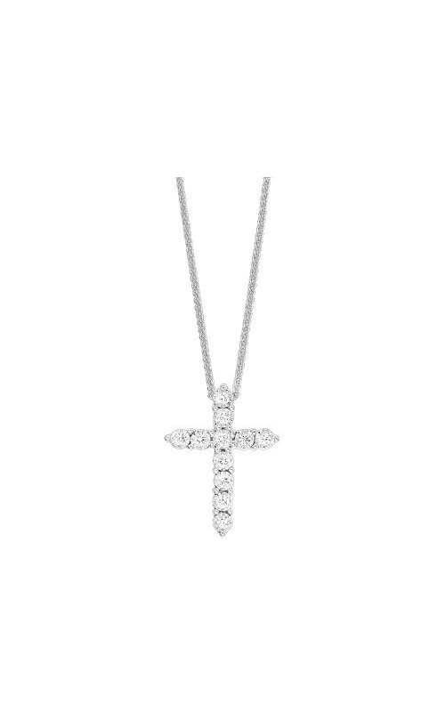 Rottermond Signature Necklace  PD10535-1WD  - 10K White Gold