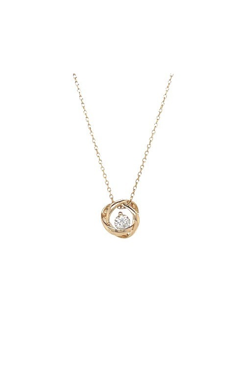 Marry Ann Diamonds Necklace  PD35419-YH89  - 14K Yellow Gold