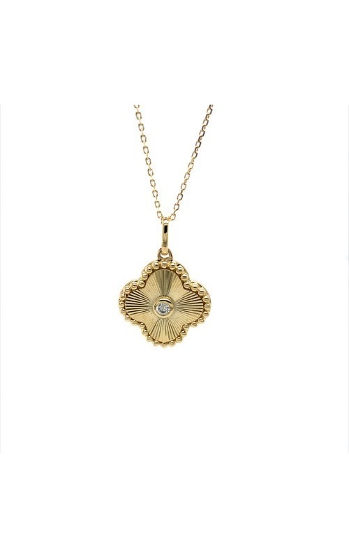 Marry Ann Diamonds Necklace  PD10792-1Y89  - 14K Yellow Gold