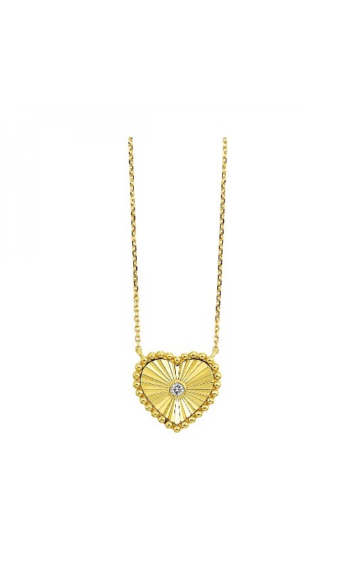 Marry Ann Diamonds Necklace  PD10826-1Y89  - 10K Yellow Gold