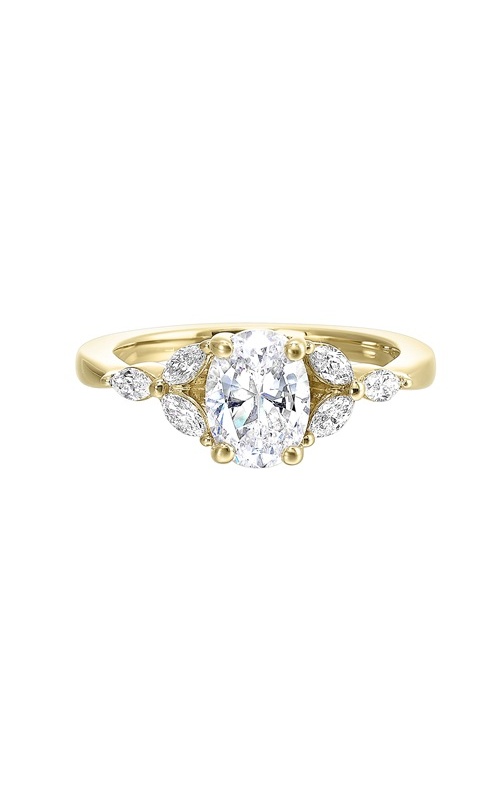 Marry Ann Diamonds Ring  W0751ON100SM-4YB  - 14K Yellow Gold