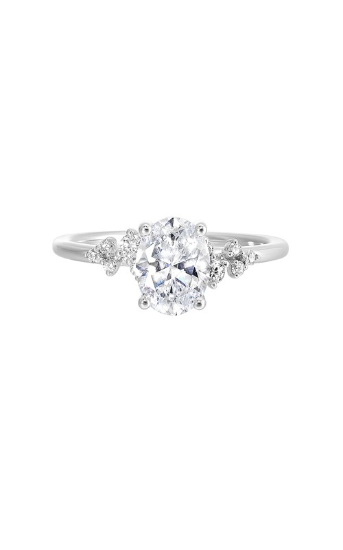 Marry Ann Diamonds Ring  W1121ON200SM-4W89  - 14K White Gold