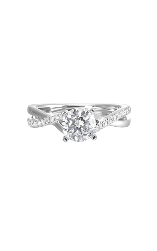 Marry Ann Diamonds Ring  W1282RN200SM-4W89  - 14K White Gold