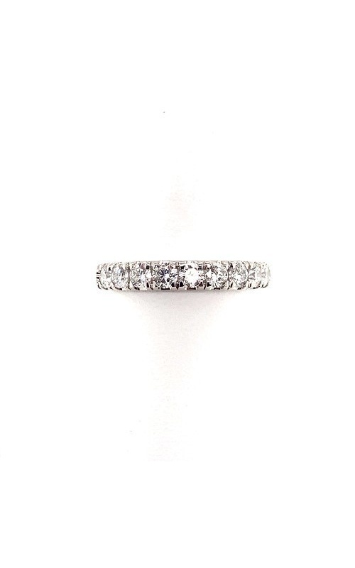 Alpha Lab Grown Diamonds Wedding Band  ABD50001/100-4W  - 14K White Gold
