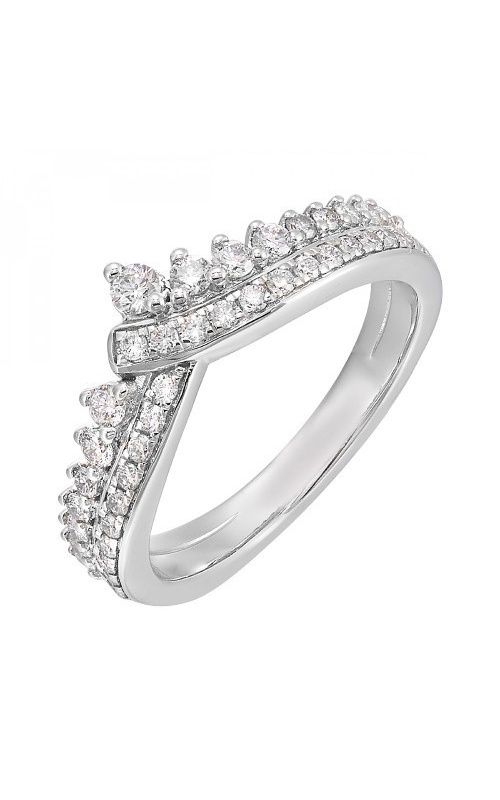 Marry Ann Diamonds Wedding Band  RG13409-4W89  - 14K White Gold