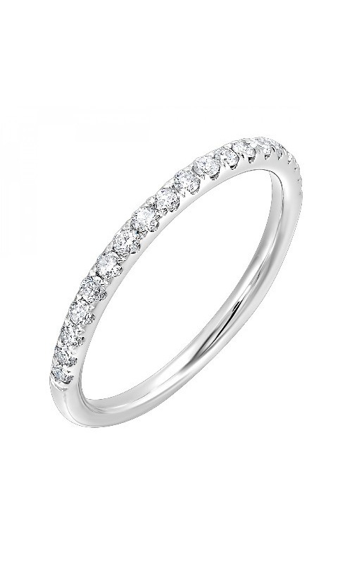 Marry Ann Diamonds Wedding Band  BDMP83001/25-4W  - 14K White Gold