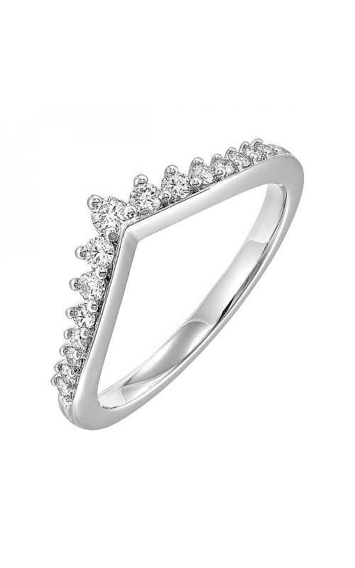 Marry Ann Diamonds Wedding Band  RG13405-4W89  - 14K White Gold