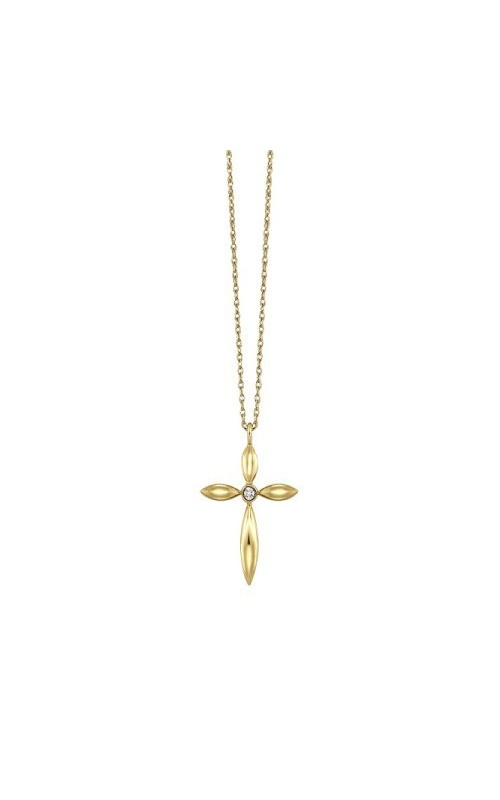 Rottermond Signature Necklace  PD35844-1YC  - 10K Yellow Gold