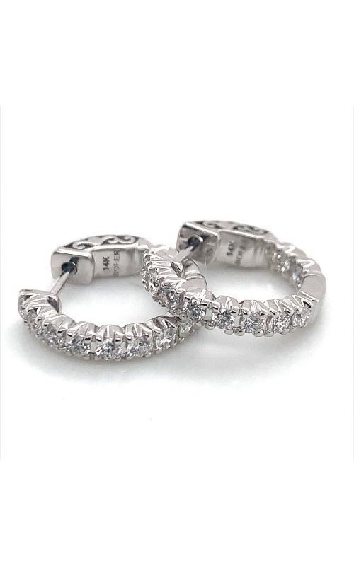 Beny Sofer Earring  EP20-092-1B  - 14K White Gold