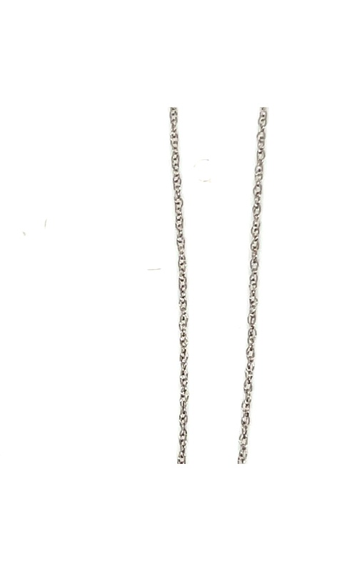 Rottermond Signature Necklace  openlink/scrap/white  - 10K White Gold