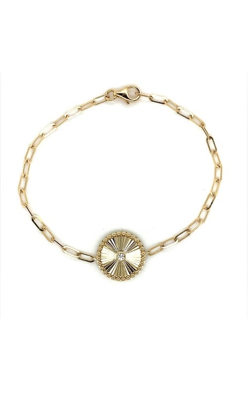 Marry Ann Diamonds Bracelet  BC10305-1Y89  - 14K Yellow Gold