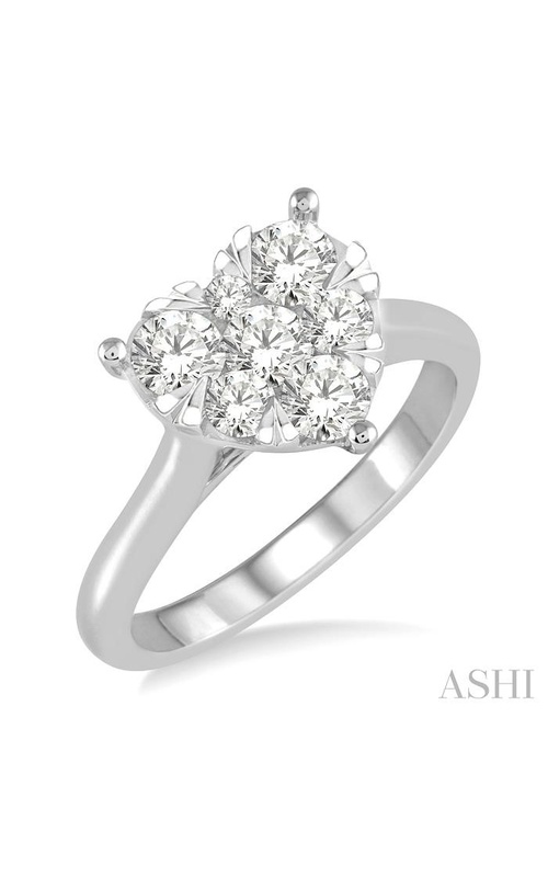 Ashi Diamonds Engagement Ring Lovebright 126D1MIFVWG