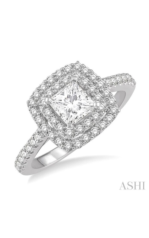 Ashi Diamonds Engagement Ring I Do 243H3MIFHWG-LE