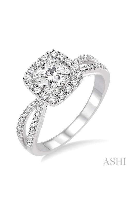 Ashi Diamonds Engagement Ring I Do 217C3MIFHWG-LE