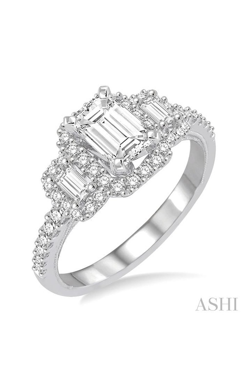 Ashi Diamonds Engagement Ring I Do 243C1MIFHWG-LE