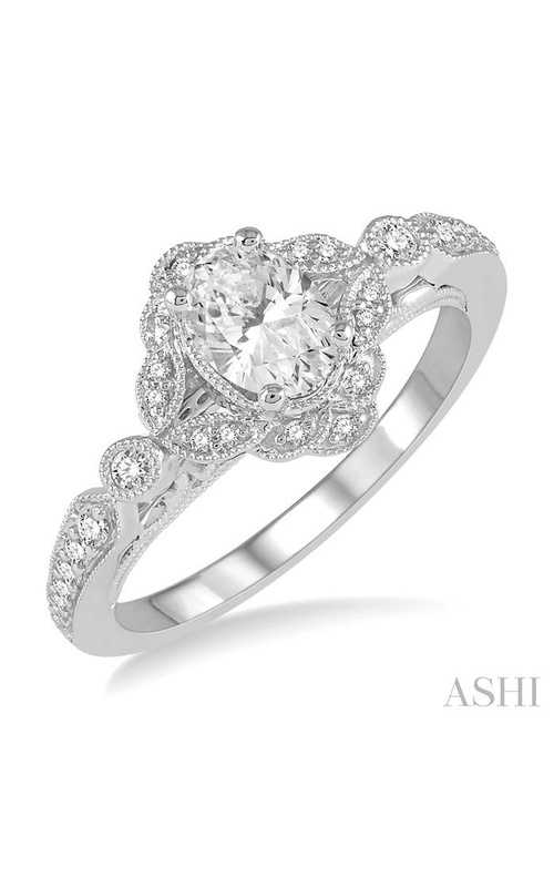Ashi Diamonds Engagement Ring I Do 256F3MIFHWG-LE