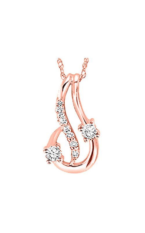 Twogether 14K P Diamond Pendant TWO1011-4PC